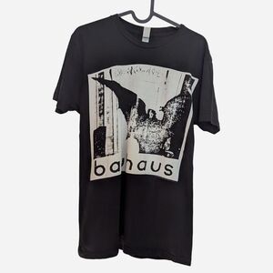 Rock Me Bauhaus Bela Lugosi's Dead Black Graphic T-Shirt Men's Size Medium